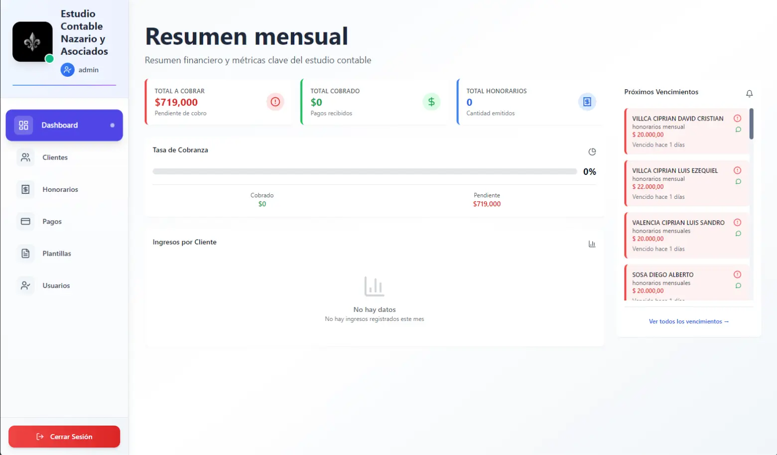 Estudio Contable Login